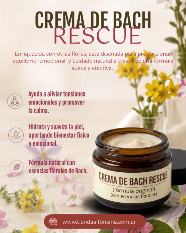 Producto - CREMA DE BACH RESCUE