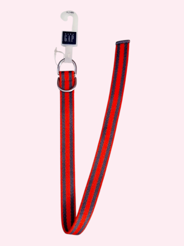 Producto - Cinturon naranja y gris claro GAP 0/2 años