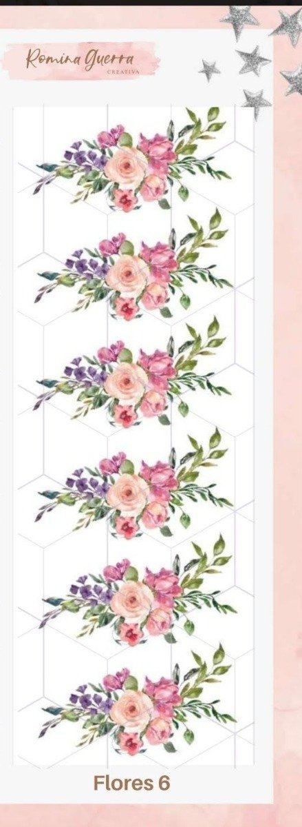 Producto - Transfer magic - Flores 6