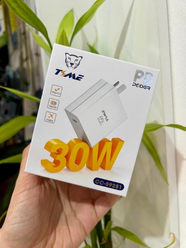 Producto - Cargador 30 w tipo c/ con cable