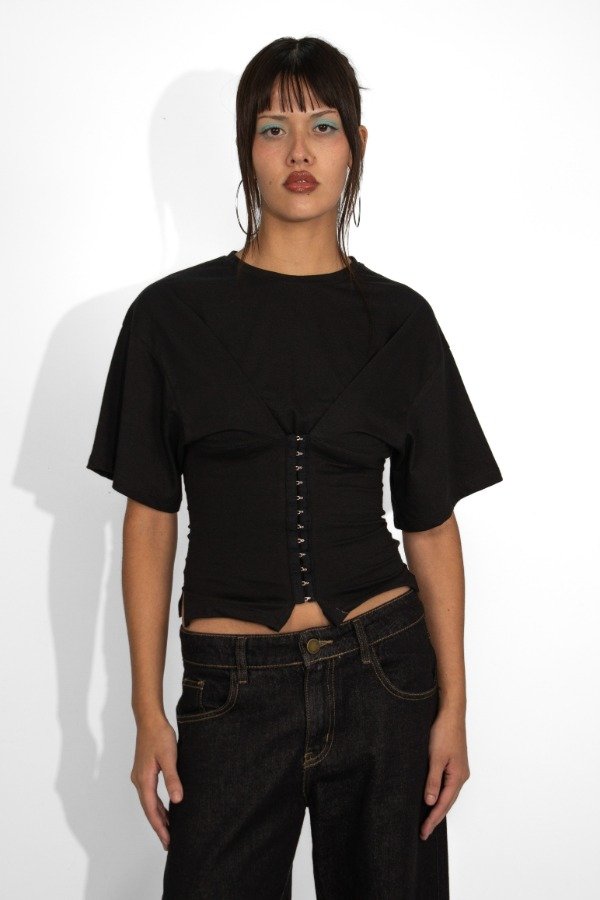 Producto - Remera "HOOKS" Negro