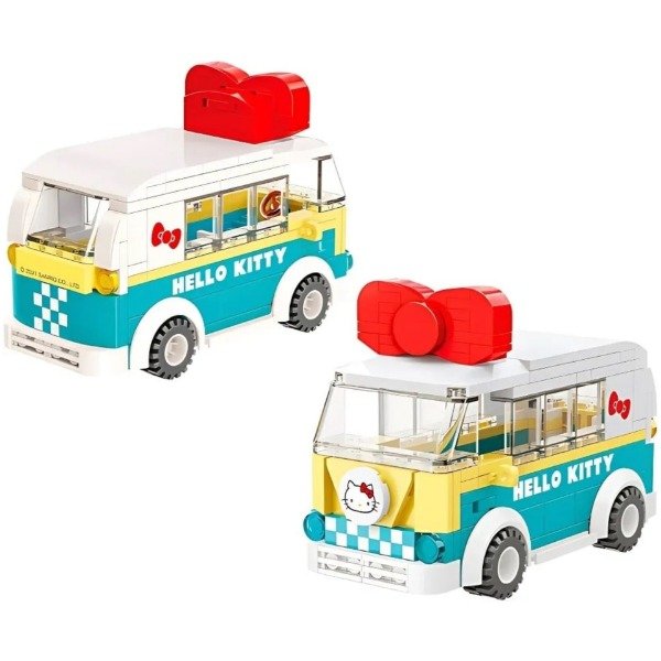 Producto - Bloques para Armar Keepplay Sanrio Hello Kitty Mini Bus - 2