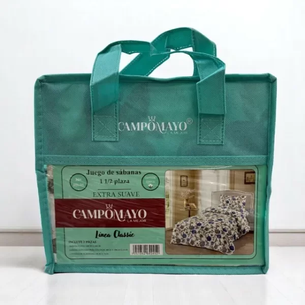 Producto - Juego de sabanas campomayo 200 hilos con bolsa - 4