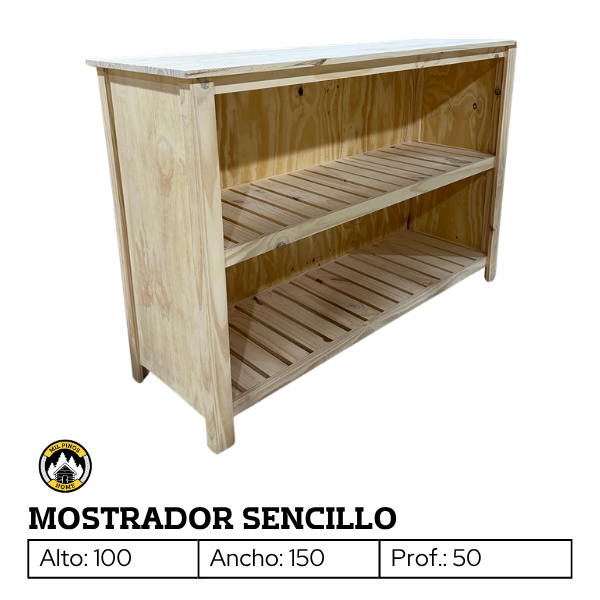 Producto - MOSTRADOR SENCILLO - 1