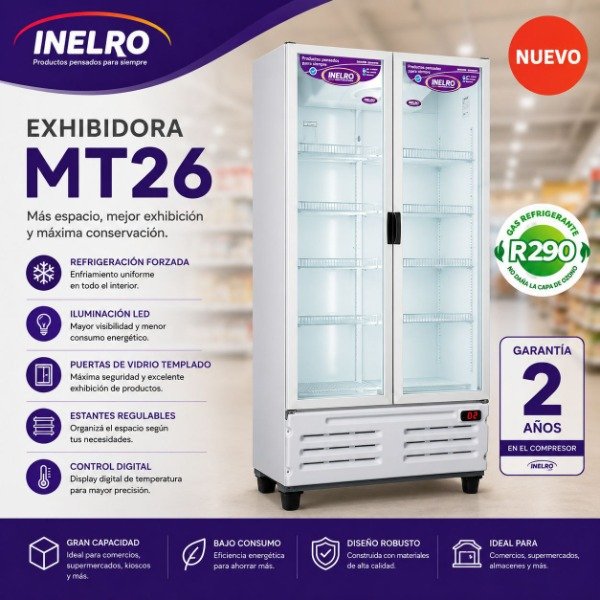 Producto - EXHIBIDORA VERTICAL INELRO MT-26 - 765LTS