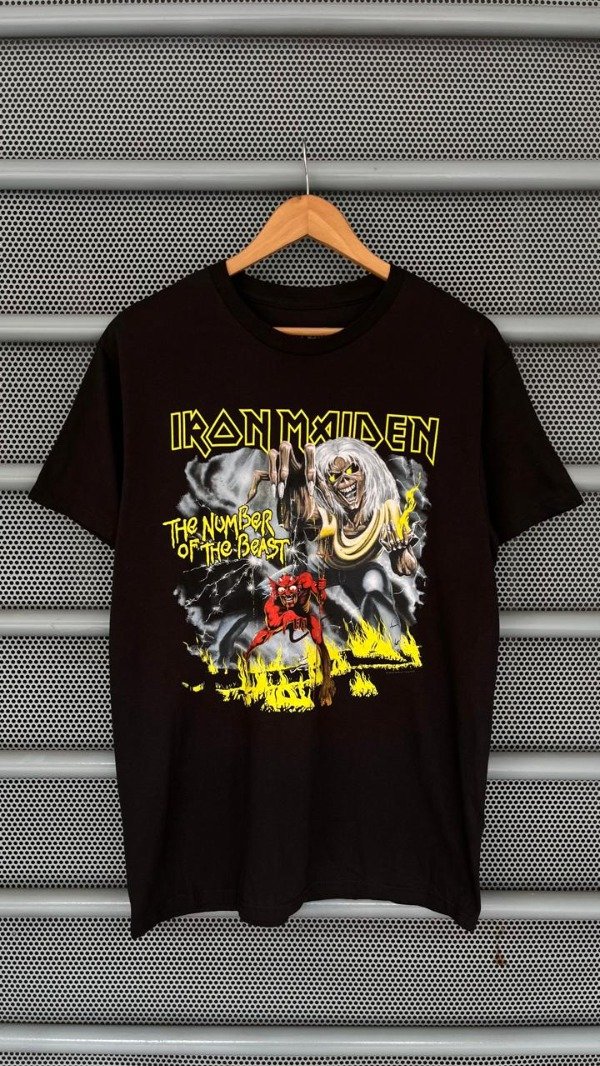 Producto - REMERA DE ALGODÓN IRON MAIDEN (M)