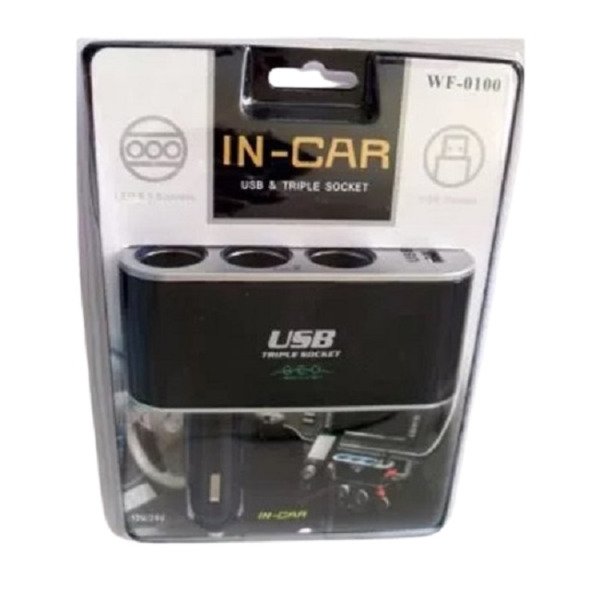 Producto - Cargador Auto múltiple 12v - 4