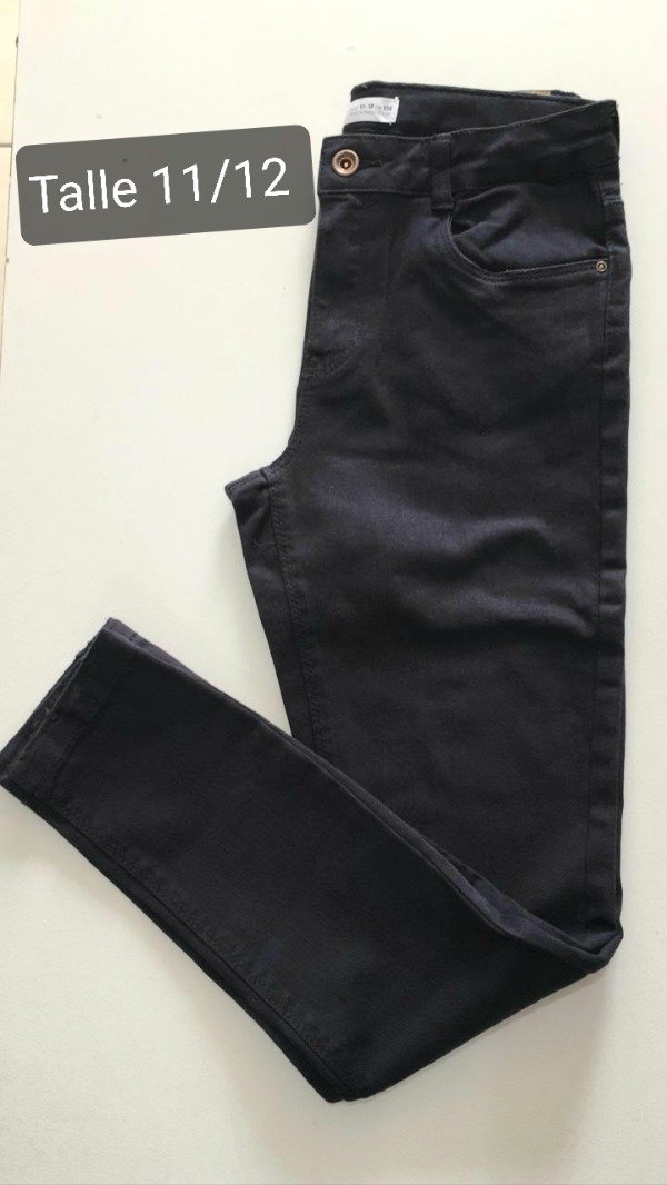 Jean Zara talle 11/12 negro