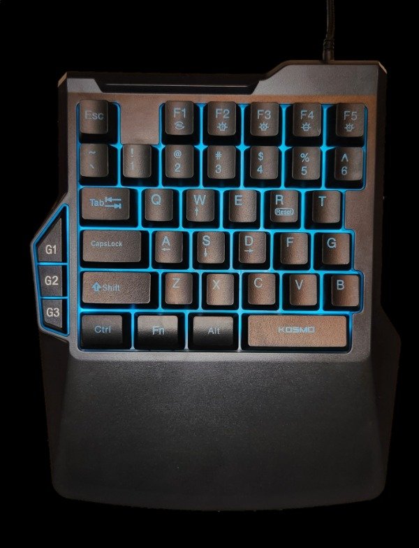 Producto - Teclado Kosmo Gamer 1 Mano Tec 3En Stock