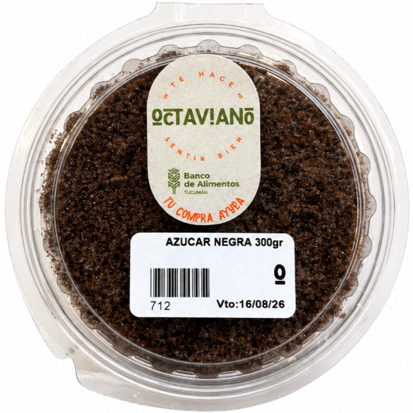 Producto - AZÚCAR NEGRA 300gr