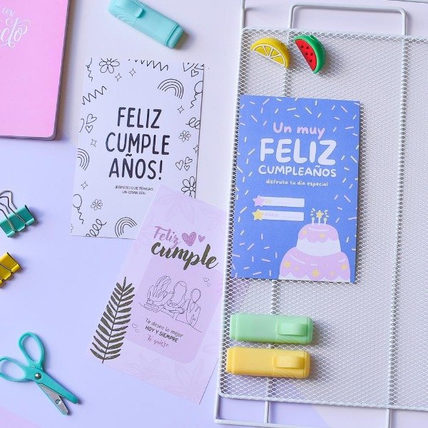 Producto - TARJETONES FELICIDADES