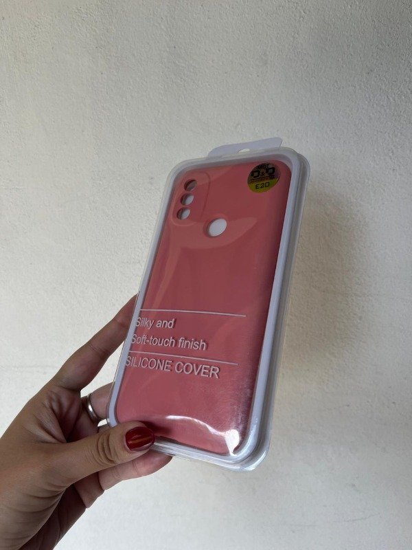 Producto - E20 silicona con felpa rosa