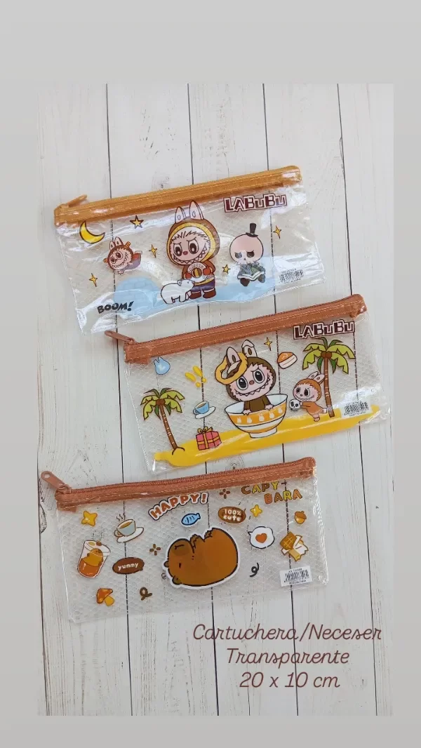 Producto - CARTUCHERA NECESER LABUBU O CAPYBARA