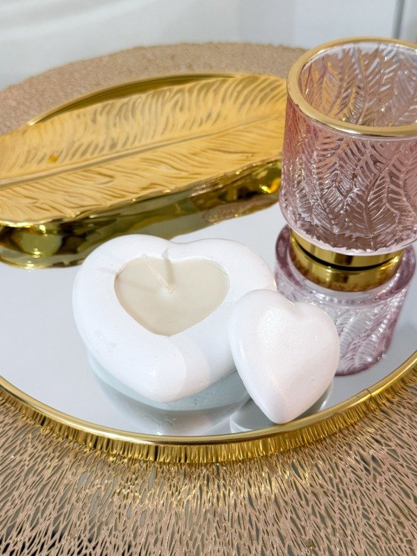 Producto - Vela corazón inflado PAPAYA