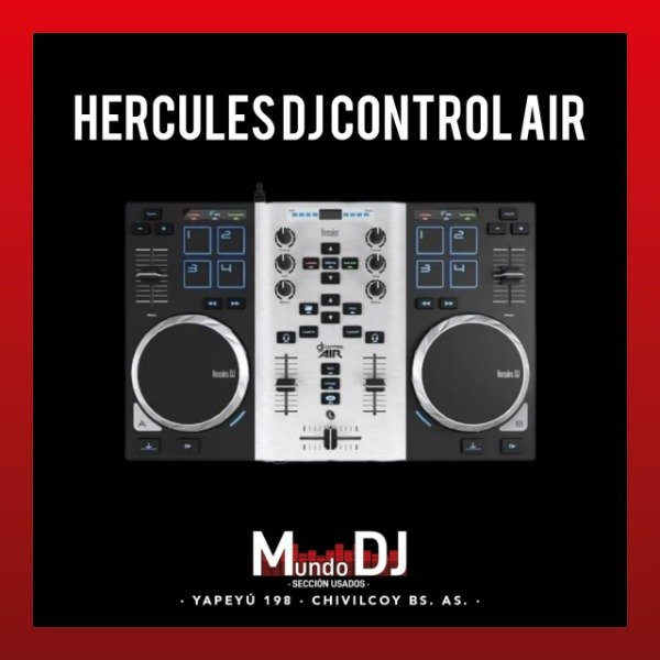 Producto - CONTROLADOR HERCULES - DJ CONTROL AIR "USADO"
