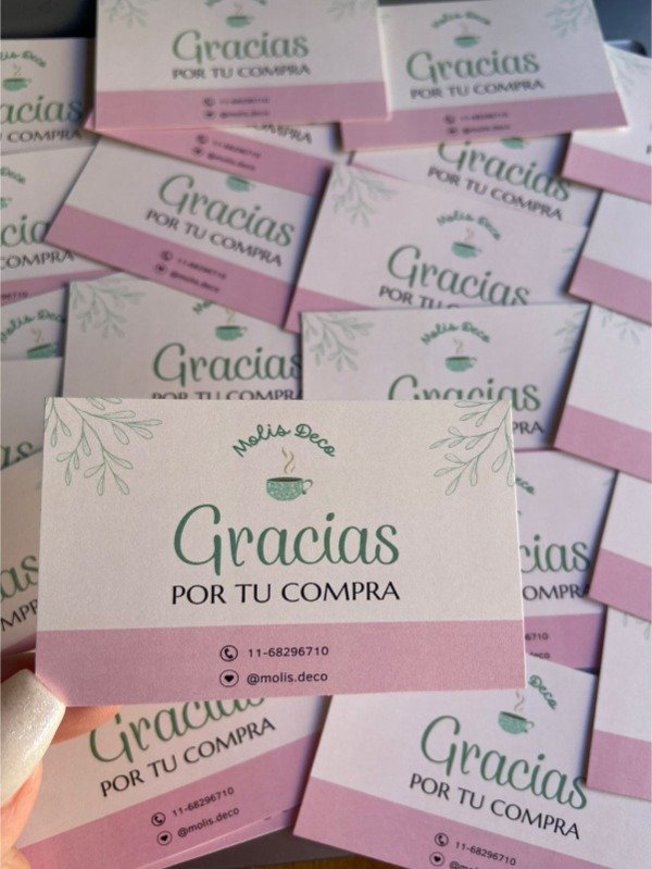 Producto - TARJETAS PERSONALES