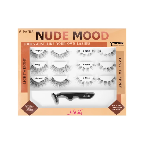 Producto - J LASH Nude Mood 6 Pack pestañas postizas - 1
