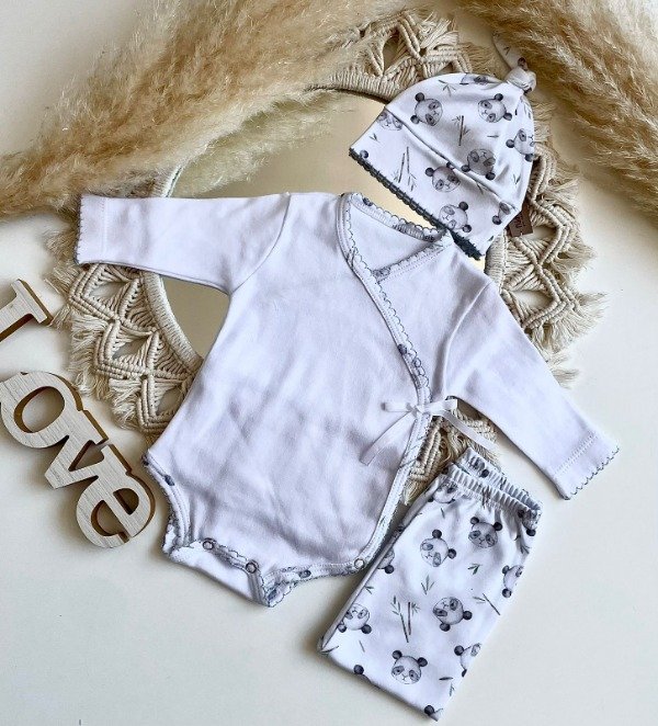 Producto - Ajuar Pima " Panda " - COD 928