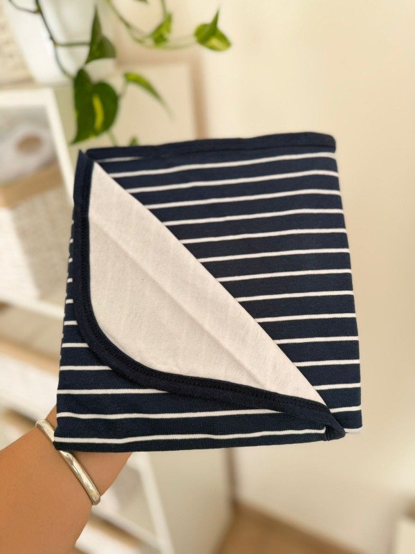 Producto - Manta recibidora de algodón doble estampada - 0