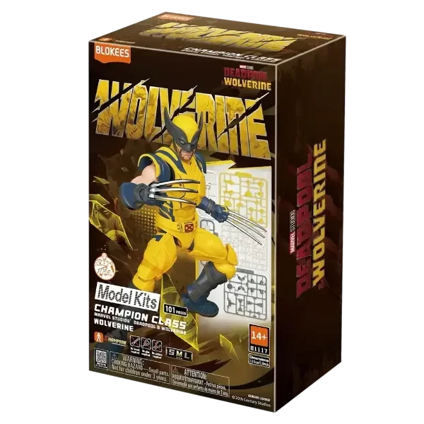 Producto - Blokees Wolverine Marvel Model Kits (ARTICULABLE)