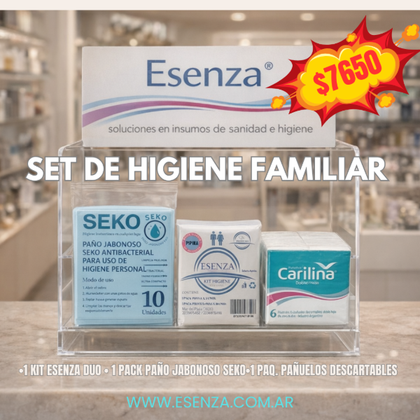 Producto - SET DE HIGIENE FAMILIAR