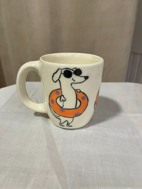 Producto - Taza perro verano.