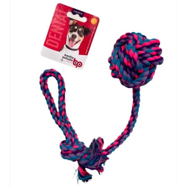 Producto - Soga de algodón con pelota
