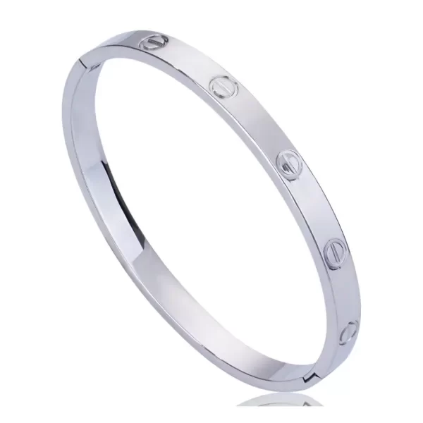 Producto - carrie plateada 6cm diametro