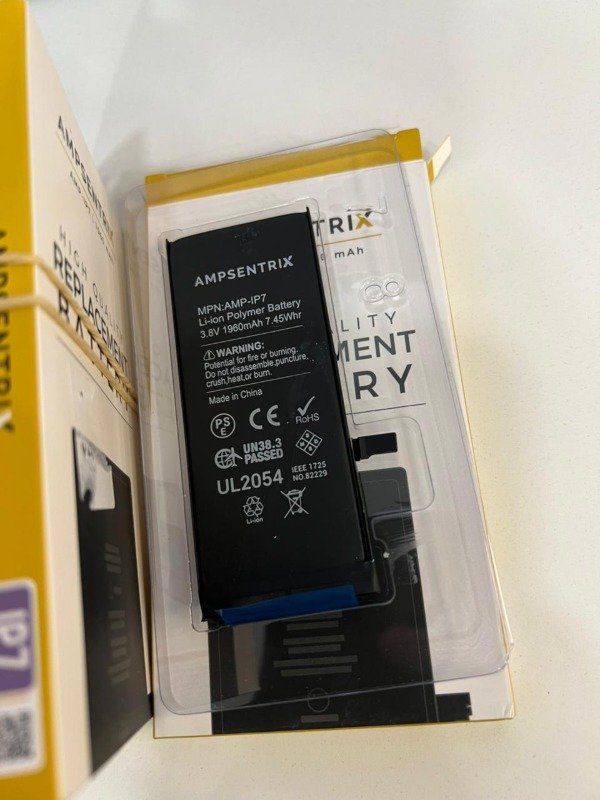 Producto - BATERIA IPHONE 7 AMPSENTRIX CON FLEX