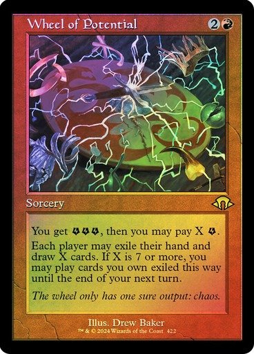 Producto - Wheel of Potential (Retro Frame Foil)