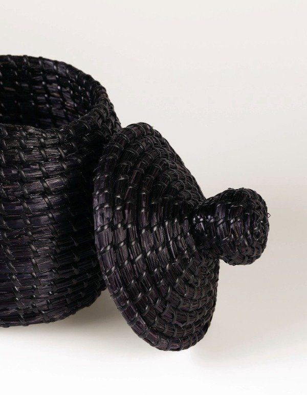 Producto - CANASTO DE FIBRA NATURAL