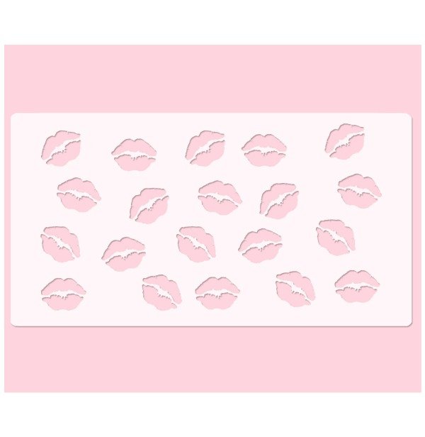 Producto - Stencil para Torta Labios 1