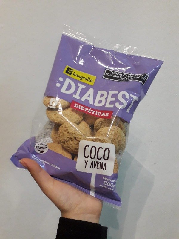 Producto - Diabest Coco y Avena