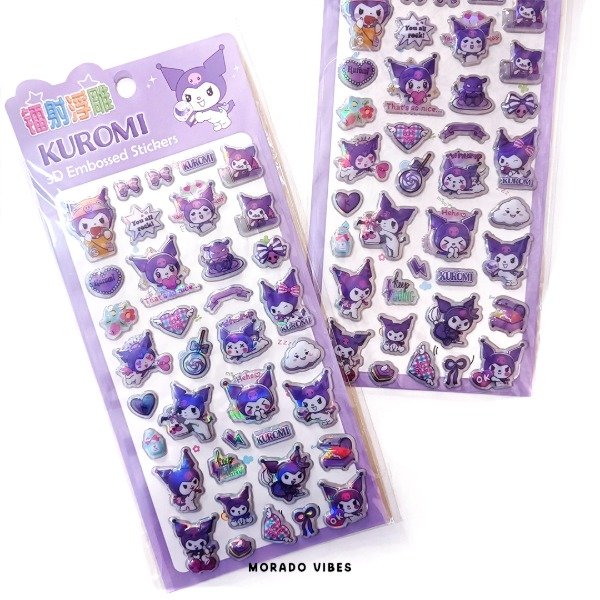 Producto - STICKERS KUROMI 3D