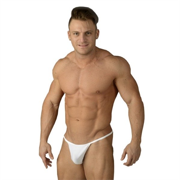 Producto - Tanga Microfibra Blanca