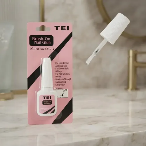 Producto - Pegamento para uñas Tei con pincel - 0