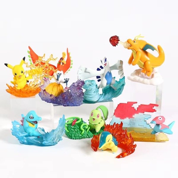 Producto - Set Desk Helper - Diorama POKÉMON, 6-10cm (Por unidad)