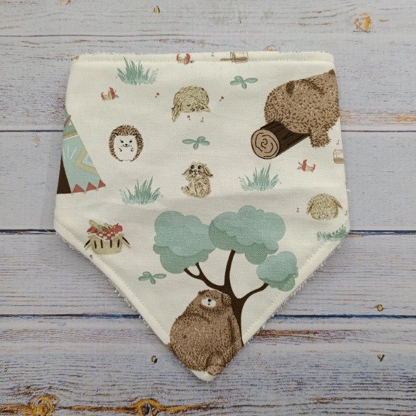 Producto - BABERO BANDANA - osito bosque
