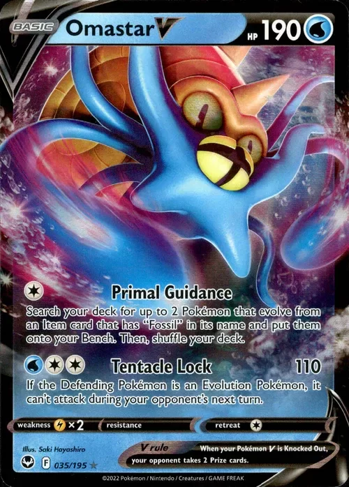 Producto - Omastar V - 035/195 - Silver Tempest - Holo