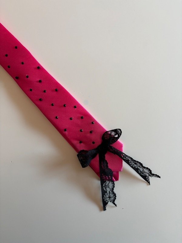 Corbata Deluxe Listening fucsia - Harry Styles