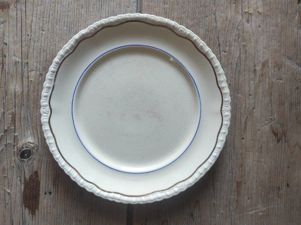 Producto - Platos de postre loza inglesa C