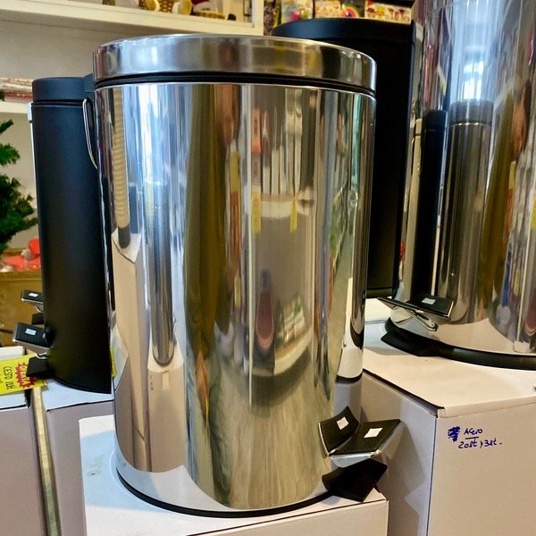 Producto - Tacho De Basura Acero 12L YS003