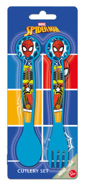 Producto - Cubiertos -PP- (Pack x2) "Spider-Man"