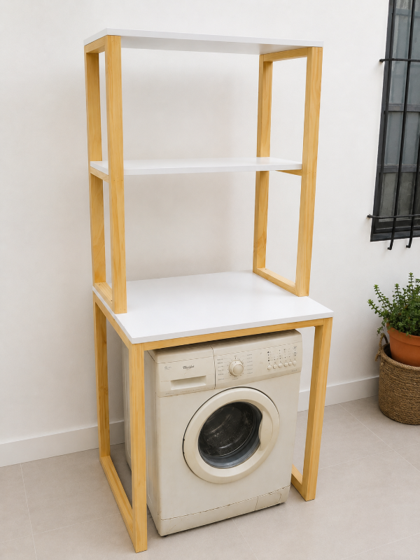 Producto - Mueble organizador lavarropas 160X70X50cm (POR ENCARGUE) - 0