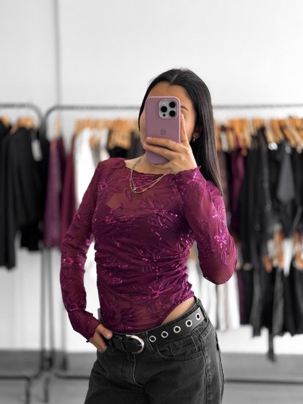Producto - Body Julieta bordo