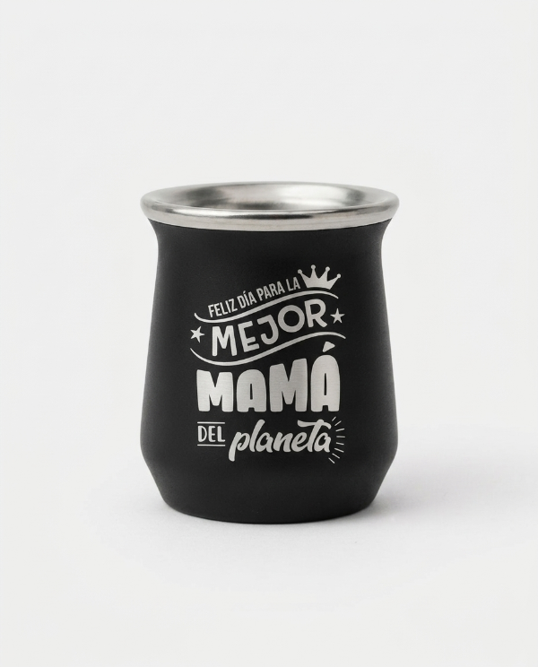 Producto - Mate de Acero Personalizado DIA DE LA MADRE - 0