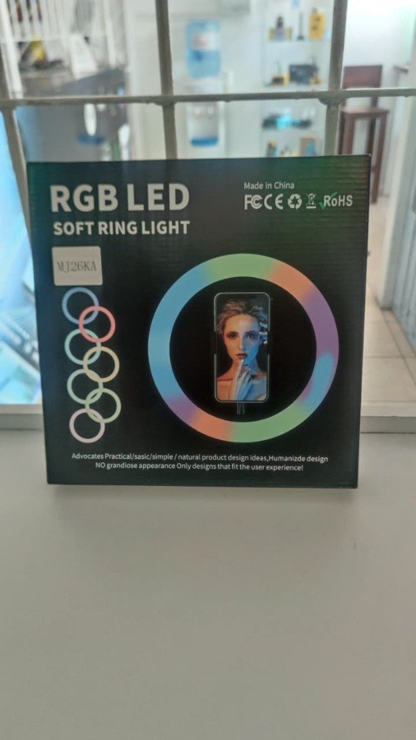 Producto - Aro de LED 26cm + Pie 2m + soporte