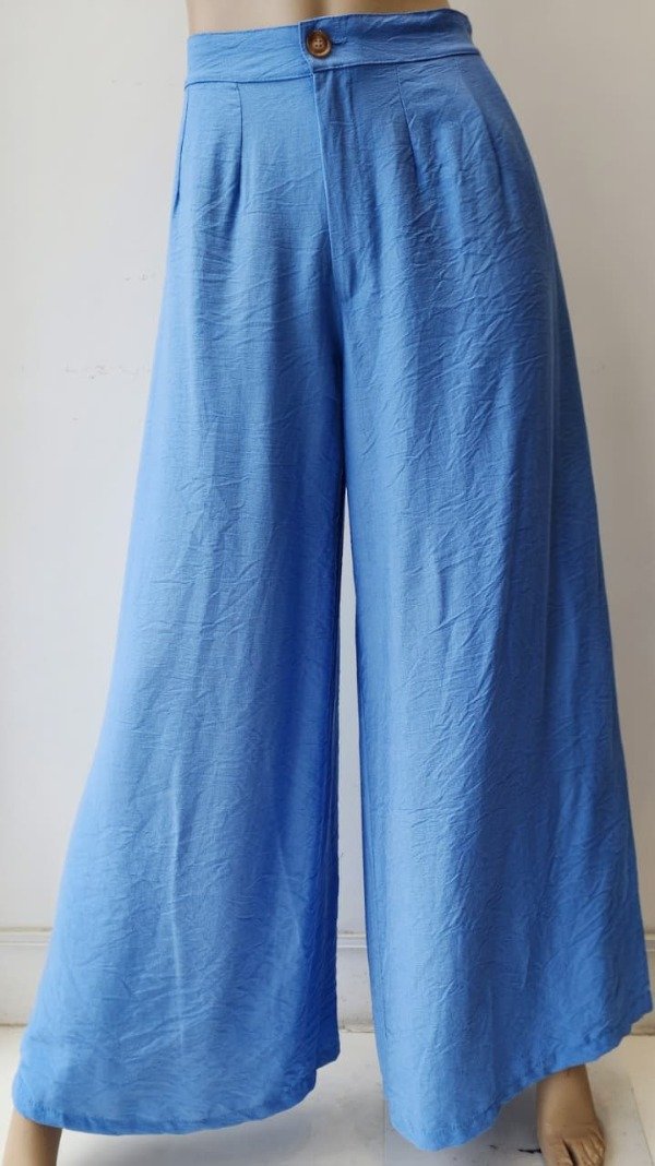 Producto - Maxipalazzo Con Cierre Botón Taylor Liso (Art. 5459)