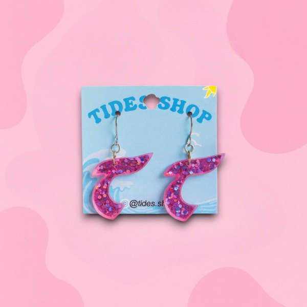Producto - Aros Tini (Rosa/Plateado)