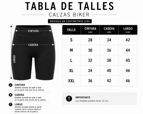 Producto - Calzas Cortas Biker Lycra - 2
